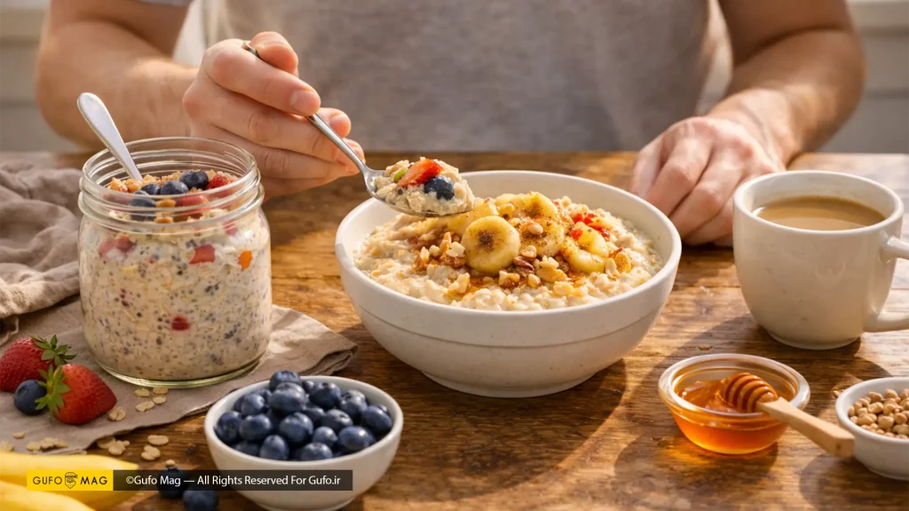 بهترین روش پخت اوتمیل 