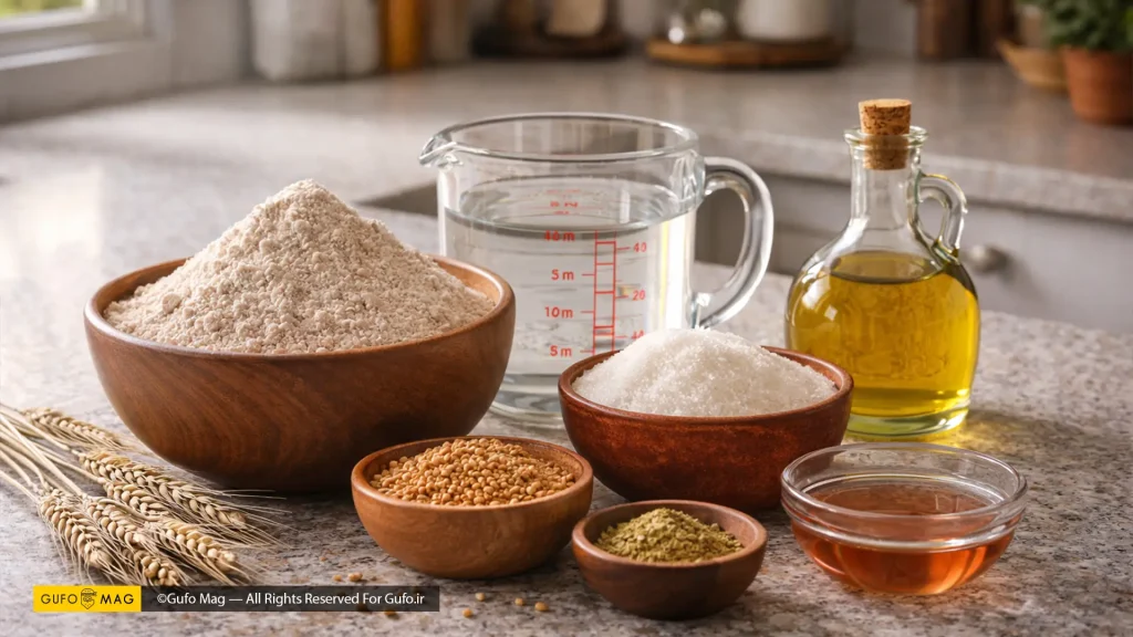 مواد لازم برای تهیه سمنو 