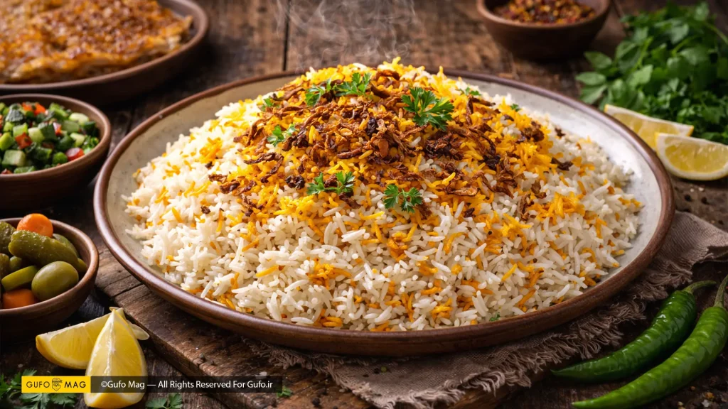 طرز تهیه پلو دمی 