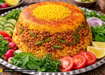 طرز تهیه لوبیا پلو با گوشت چرخ کرده