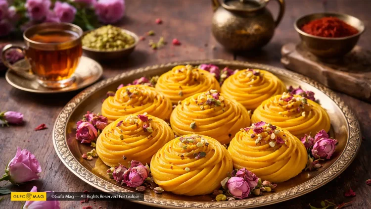 طرز تهیه حلوا زعفرانی
