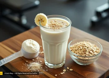 طرز تهیه شیک پروتئین با موز