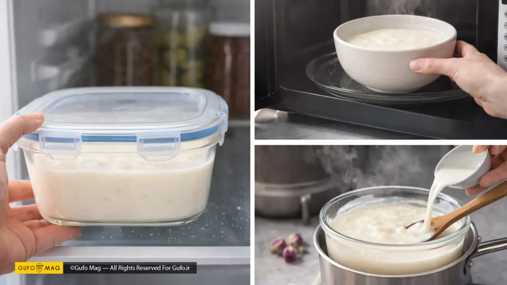 روش نگهداری فرنی 