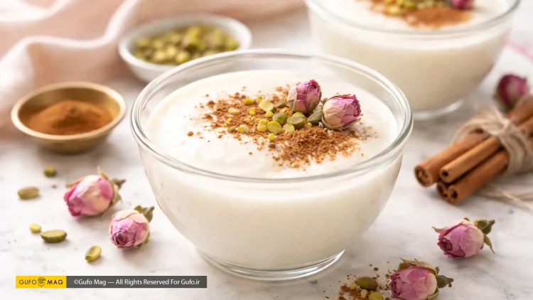 طرز تهیه فرنی