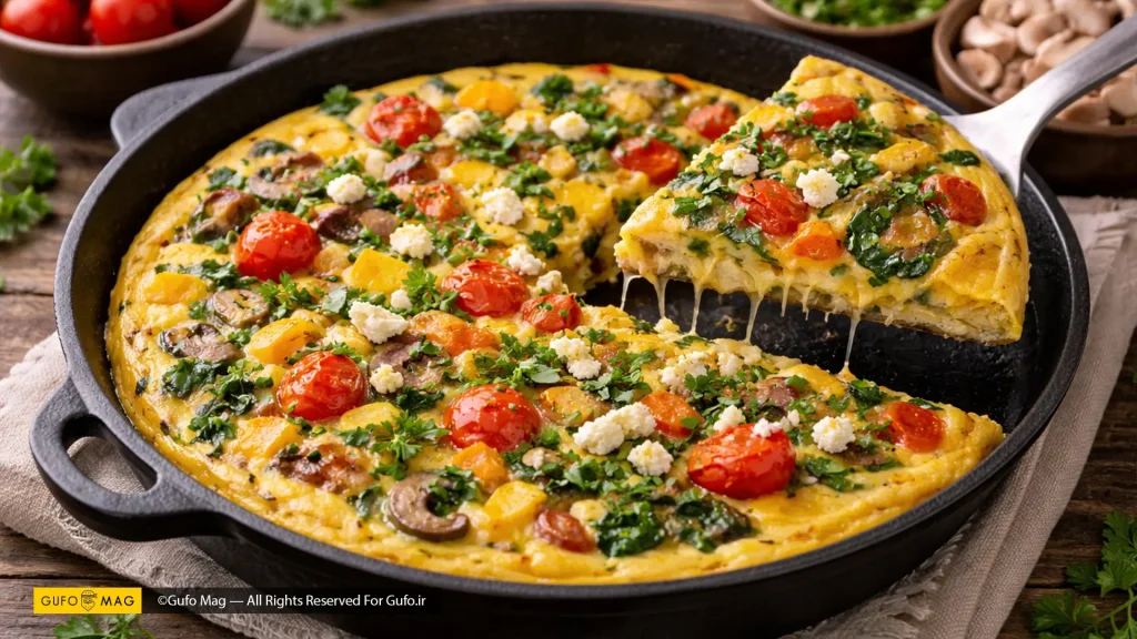 طرز تهیه املت سبزیجات