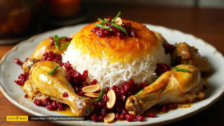 طرز تهیه زرشک پلو با مرغ