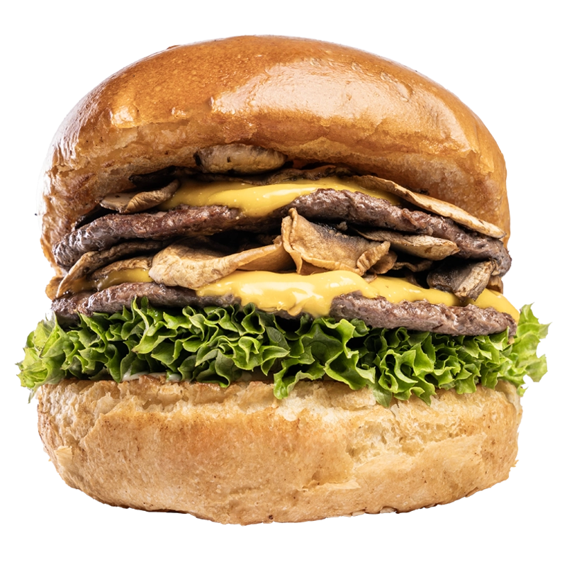 ماشروم برگر گوفو